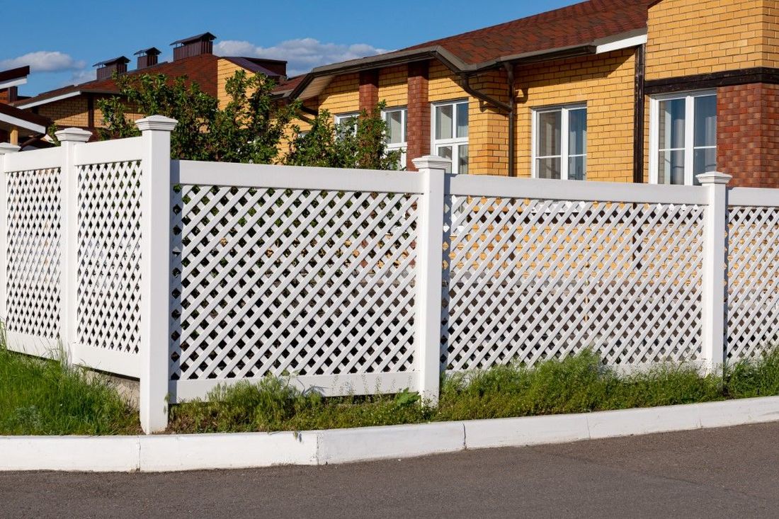 Completed fence installation in Morgantown, WV